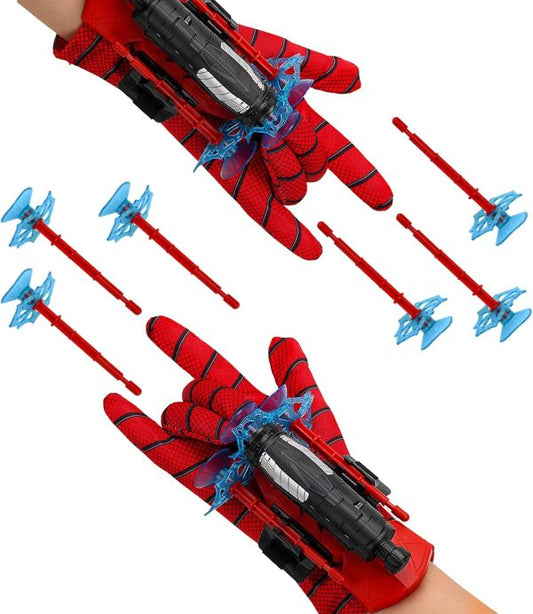 Spider-man Wrist Shooter ,transmitter Set For Kids – Multicolour